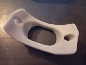 Накладка изготовленная методом 3D печати
